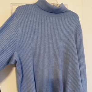 Talbots ribbed turtleneck sweater